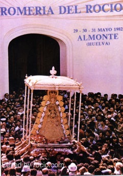 Romería de Nuestra Señora del Rocío 1982 El Rocío